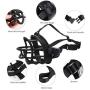 Pettycart Dog Muzzle, Soft Basket Muzzle for Medium Large Dogs, Best to Prevent Biting, Chewing and Barking