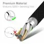 Watch Charger Magnetic 2 in 1 Wireless Braided Charging Cable Compatible with iWatch Series 5/4/3/2/1 iPhone 11/11Pro/Xr/Xs/8/8P Black 3.3ft