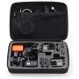 AmazonBasics Large Carrying Case for GoPro And Accessories - 13 x 9 x 2.5 Inches, Black