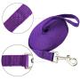 YIDE 15ft 20ft 30ft 50ft Long Nylon Training Dog Leash for Small Medium Large Dogs, Long Dog/Puppy Lead for Obedience Recall Training, Camping, or Backyard