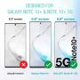 XClear 3 Pack Screen Protector Designed for Galaxy Note 10 Plus / Note 10 Plus 5G (2019) [Case Friendly] TPU Film Anti-Scratch HD Protector Compatible Samsung Galaxy Note10+ / Note 10+ 5G - Pack of 3