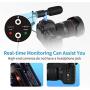 Moukey Smartphone DSLR Camera Microphone, with Monitoring Function, Mini Tripod,IP4 Waterproof Box,External Video Shotgun Mic for Phone, Smartphone, Canon/Nikon/Sony Camera -Perfect Vlogging, YouTube