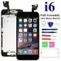 Nroech LCD Screen Replacement for iPhone 6 (Black) with Home Button, Full Assembly with Front Camera, Ear Speaker and Light/Proximity Sensor, Repair Tools and Free Screen Protector Included. Nroech LCD Screen Replacement for iPhone 6 (Black) with Home Button, Full Assembly with Front Camera, Ear Speaker and Light/Proximity Sensor, Repair Tools and Free Screen Protector Included.