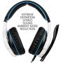 Gaming Headset SADES SA810S Stereo Over-Ear Noise Isolation Bass Gaming Headphones with Microphone for PS4 Laptop PC Mac Computer Smart Phones -White