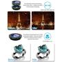 Cell Phone Camera Lens Kit,14 in 1 Universal 22x Zoom Telephoto,0.63Wide Angle+15X Macro+198°Fisheye+2X Telephoto+Kaleidoscope+CPL/Starlight/Eyemask/Tripod/Remote Shutter,For Iphone Smartphone (black)