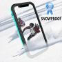 iPhone 11 Pro Max Case, 11 Pro Max Waterproof Case Ultra Slim Fit with Built-in Screen Protector 360° Full Body Clear Case Cover for Girls Silicone Bumper for iPhone 11 Pro Max 6.5 (Teal&Clear)