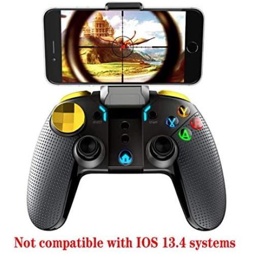iPEGA-PG-9118 Wireless Gamepad Joystick Multimedia Game Controller Compatible Android Device Phone8/XR/XS Compatible Samsung Galaxy S9/S9+ S10/S10+ VIVO X27 Android Tablet PC