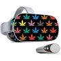 MightySkins Skin Compatible with Oculus Go Mobile VR - Sticky Icky Icky | Protective, Durable, and Unique Vinyl Decal wrap Cover | Easy to Apply, Remove, and Change Styles | Made in The USA