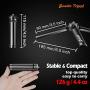 Zeadio Metal Mini Tripod, Desktop Tabletop Stand Compact Tripod for Smooth 4, Osmo Mobile, Vimble 2, Gimbal Handle Grip Stabilizer and All Cameras