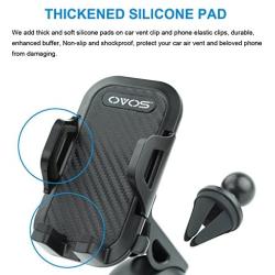 OVOS Car Phone Mount Holder with Washable Strong Stick Support Mobile Phone Compatible with iPhone XR/XS Max/X/8/7 Galaxy S10/S9/Note 9 Samsung Moto Huawei Nokia LG Smartphones