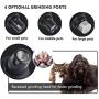 Pecute Large Dog Nail Grinder Rechargeable Electric Dog Nail Trimmer for Paw Grooming Gentle and Painless Nail Clippers for Medium and Large Dogs (2H Quick USB Charge 14H Long Work Time)