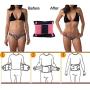 ZOUYUE Womens Waist Trainer Belt, Back Brace for Lower Back Pain, Waist Trimmer for Weight Loss, Slimming Body Shaper Belt