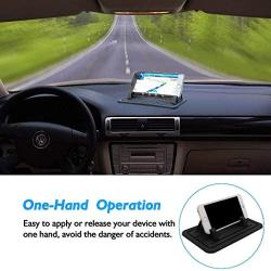 Cell Phone Holder for Car, Showvigor Silicone Car Phone Dashboard Car Pad Mat, Vehicle GPS Mount Universal Fit All Smartphones, Anti-Slip Desk Phone Holder Stand