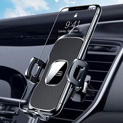 TORRAS Cell Phone Holder for Car Air Vent [Universal Clip], Easy-Firm Car Phone Mount Vent Holder Compatible for iPhone 11 Pro Max Xs Xr X 8 Plus SE, Samsung Galaxy s20+Ultra/Note 10 Plus S9 &All