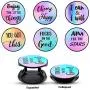 6 Pieces Foldable Expanding Stand Holder Inspirational Quote Phone Grip Socket Holder Finger Stand Holder Kickstand Grip for Smartphone and Tablets 6 Pieces Foldable Expanding Stand Holder Inspirational Quote Phone Grip Socket Holder Finger Stand Holder Kickstand Grip for Smartphone and Tablets