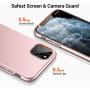 TORRAS Slim Fit iPhone 11 Pro Case, Ultra-Thin Anti-Fingerprints Full Protection Hard PC Cover with Matte Finish Grip for iPhone 11 PRO Case, Rose Gold