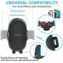 Suction Cup Phone Holder Windshield/Dashboard/Window, Universal Dashboard & Windshield Suction Cup Car Phone Mount with Strong Sticky Gel Pad,Compatible W/iPhone, Samsung &Other Smartphone