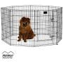MidWest Homes for Pets Folding Metal Exercise Pen/Pet Playpen