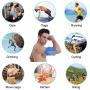 Universal Sports Armband for All Phones. Cell Phone Armband for Running, Fitness and Gym Workouts (iPhone X/8/7/6/Plus,Samsung Galaxy S9/S8/S7/S6/Edge/Plus & LG, Google & More) Blue, Medium