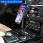 Wireless 10W Fast Car Charger Phone Holder, Cup Holder Phone Mount Universal Cell Phone Cradle for iPhone 11/11 Pro/ 11 Pro Max/XS Max/XR/X/8/8 Plus, S10/S10+/S9/S8/S8+/S7/S6 (Wireless Charger)