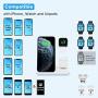 Intoval Wireless Charger,3 in 1 Wireless Charging Station for Apple Watch/Airpods,Qi Certified Wireless Charging Stand for iPhone 11/11 Pro/XS Max/XS XR All Qi-Enabled Phones.(with AC Adapter)