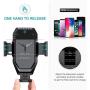 Mpow Wireless Car Charger Mount, Fast Auto Charging Air Vent Phone Holder(10W, 7.5W 5W) Compatible iPhone 11 Pro MAX/XS MAX/XS/XR/X8 Plus, Samsung Galaxy S20 S10+ S9+ S8 Note 9