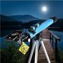 Kids Telescope AZ50600 for Beginners-Refractor Telescope with Adjustable Tripod & Smartphone Adapter & Finder Scope- Portable Travel Telescope Perfect for Kids Children Teens