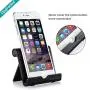 Aibocn Multi-Angle Cell Phone Stand, Adjustable Flodable Holder for Tablets Smartphones and E-Readers Compatible with iPhone iPad Air iPod Samsung Galaxy and More, Black Aibocn Multi-Angle Cell Phone Stand, Adjustable Flodable Holder for Tablets Smartphones and E-Readers Compatible with iPhone iPad Air iPod Samsung Galaxy and More, Black