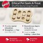 SPOT Ethical Pet Interactive Seek-A-Treat Shuffle Bone Toy Puzzle That Will Improve Your Dogs IQ, Specially Designed for Training Treats