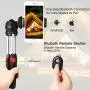 Regetek Camera Tripod with Wireless Remote, Phone GoPro Mount,Mini Tabletop Travel vlogging Tripod Stand for Phone Webcam,GoPro Action Cam/DSLR Canon Nikon Sony Regetek Camera Tripod with Wireless Remote, Phone GoPro Mount,Mini Tabletop Travel vlogging Tripod Stand for Phone Webcam,GoPro Action Cam/DSLR Canon Nikon Sony