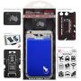 Gecko Travel Tech Blue Phone Wallet Adhesive - Blue Case Wallet for All Smartphones - Cellphone Case Wallet Blue
