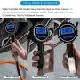 JYSW Digital Tire Pressure Gauge,200PSI Portable Air Pressure Gauge Heavy Duty Air Chuck and Compressor Accessories for Truck, Auto, Bike Inner Tube JYSW Digital Tire Pressure Gauge,200PSI Portable Air Pressure Gauge Heavy Duty Air Chuck and Compressor Accessories for Truck, Auto, Bike Inner Tube