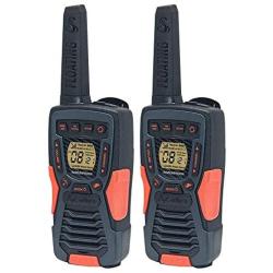 COBRA ACXT1035R FLT Floating Walkie Talkies- Waterproof, Rechargeable, Long Range up to 37-Mile Two Way Radio with NOAA Weather Alert & VOX ( 2 Pack )