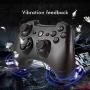 EasySMX Wireless Game Joystick Controller, 2.4G Wireless Gamepad Joystick PC, Dual Vibration, 8 Hours of Playing for PC/Android Phones, Tablets, TV Box