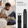 Spigen Rugged Armor Pro Designed for Apple Watch Case with Band for 44mm Series 5 / Series 4 - Black