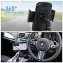 Car Cup Holder Phone Mount Universal Adjustable Cradle Phone Holder for Car iPhone Xs/Max/X/XR/8/8 Plus,Samsung Note 9/ S10+/ S9/ S9+/ S8 by DALUZ