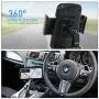 Car Cup Holder Phone Mount Universal Adjustable Cradle Phone Holder for Car iPhone Xs/Max/X/XR/8/8 Plus,Samsung Note 9/ S10+/ S9/ S9+/ S8 by DALUZ