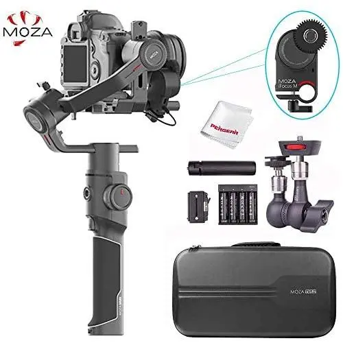 MOZA Air 2 3-Axis Stabilized Handheld Gimbal for Mirrorless Camera, DSLR Camera, 9lbs Payload, 16h Working Time, “4-Axis” 8 Follow Modes