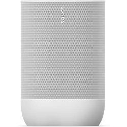 Sonos Move - Battery-Powered Smart Speaker, Wi-Fi and Bluetooth with Alexa Built-in - Lunar White