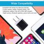 Single Port Wall Charger, 2Pack 5V/1A USB Charger Block Plug Box Power Adapter Cube Compatible iPhone 11/XR/X/8/7/6,Samsung Galaxy S20/10/9/8,Note10/9/8,LG Stylo 6 5 4,Moto,iPad,Android Phone Charger