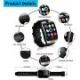 Smart Watch,Smartwatch for Android Phones, Smart Watches Touchscreen with Camera Bluetooth Watch Phone with SIM Card Slot Watch Cell Phone Compatible Android Samsung iOS Phone XS X8 7 10 11 Men Women