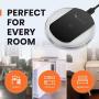 Emerge Black Helix Wireless Charger with 5ft Micro USB Cable