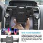 APPS2Car Sturdy CD Slot Phone Mount with One Hand Operation Design, Hands-Free Car Phone Holder Universally Compatible with All iPhone & Android Cell Phones, for Smartphone Mobile