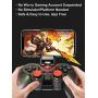 iOS Android Controller, Megadream Wireless Key Mapping Gamepad Joystick Perfect for PUBG & Fotnite & More, Compatible for iOS Android iPhone iPad Samsung Galaxy Other Phone - No Simulator Needed