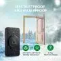 Wireless Doorbell, AVANTEK Mini Waterpoof Door Bell Kit Operating at 1000 Feet with 52 Chimes, 5 Volume Levels and LED Flash, Doorbell Chime with CD Quality Sound, Easy Setup