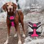 BARKBAY No Pull Dog Harness Front Clip Heavy Duty Reflective Easy Control Handle for Large Dog Walking