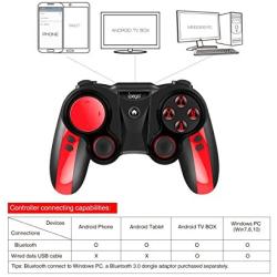 ZOMTOP iPEGA PG-9089 Pirate BT Wireless Gamepad Game Remote Controller for Android/Samsung S8/S9GALAXY note8 Huawei P20 Oppo A3 VIVO X21 ASUS Google Mobile PhoneTablet PC