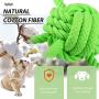 YUEJING Durable Rope Dog Toys for Aggressive Chewers, Dog Chew Toys, Tough Rope Chew Toys Great for Dog Training,Indestructible Rope Toy for Dog Teeth Cleaning