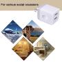 Wall Charger, Sicodo 3-Pack 2.1A Home Travel Dual Port Plug Wall Charging Block Compatible with iPhone X, 8,7 Plus,6 Plus,6s Plus,Tablet,Samsung Galaxy S8,S7 Edge,HTC,LG,Sony,Nokia,Motorola and More