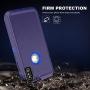 FOGEEK Case for iPhone Xs Max, Belt Clip Holster Heavy Duty Kickstand Cover [Support Wireless Charging] [Dust-Proof] [Shockproof] Compatible for Apple iPhone Xs Max [6.5 Inch] (Dark Blue)